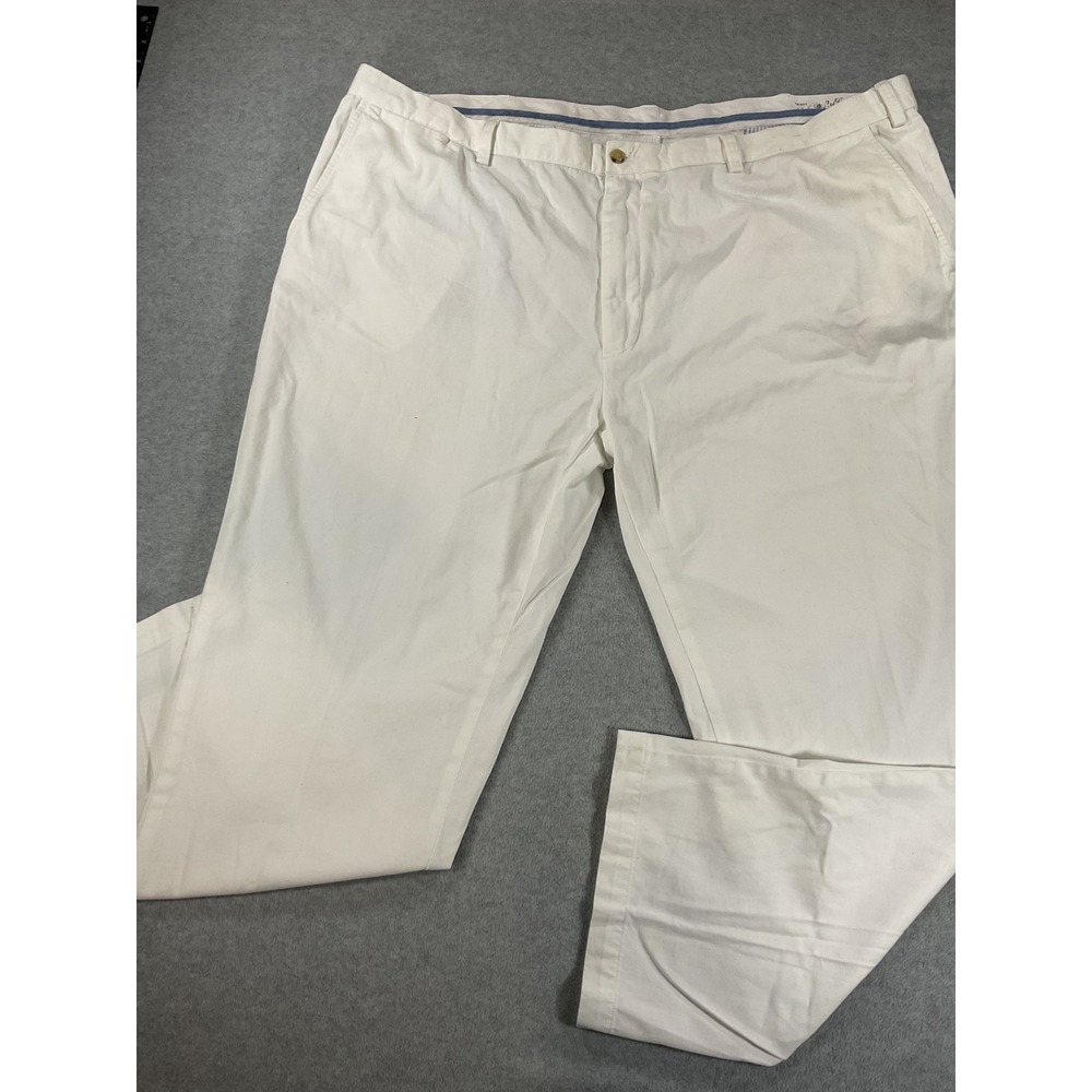Polo Ralph Lauren Classic Fit White Chino Pants Mens 48x30 Cotton Trousers 2749